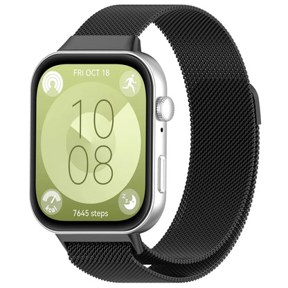 Milanese Loop Strap For Huawei Watch Fit 3 4 4Pro Magnetic Statinless Steel Band Metal Bracelet For Huawei Fit4 4Pro Fit3 Correa