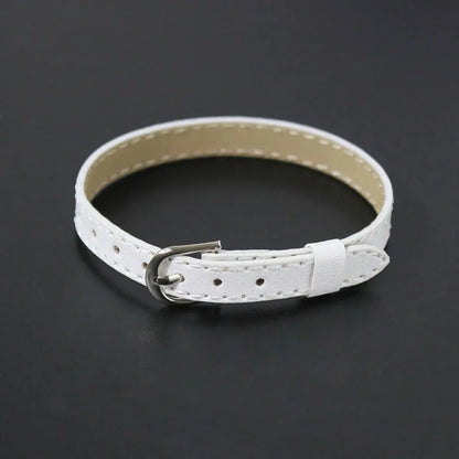 5Pcs Doll Waist Belts PU Leather Super Mini Waistband Candy Color DIY Handmade Belt For 1/3 1/6 Bjd Doll Clothes Accessories
