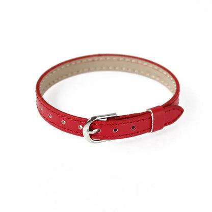 5Pcs Doll Waist Belts PU Leather Super Mini Waistband Candy Color DIY Handmade Belt For 1/3 1/6 Bjd Doll Clothes Accessories