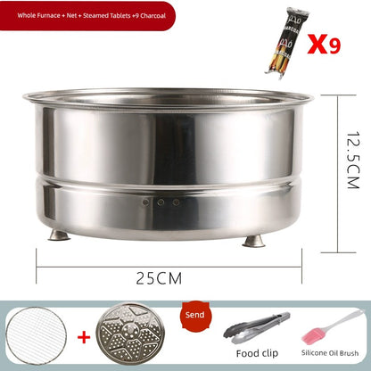 Disposable Barbecue Stove Outdoor Charcoal Grill Stove Portable Home Baking Dish Stove Tea Table Small Barbecue Grill Camping