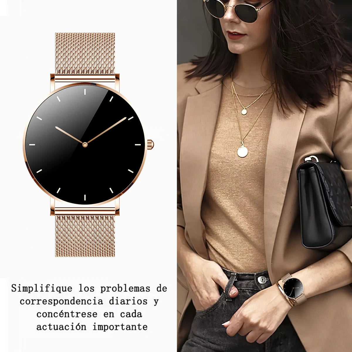 2024 Ultra Thin Smart Watch For Women Full Touch Screen IP67 Waterproof Ladies Watches Sports Fitness Tracker Women’s Smartwatch