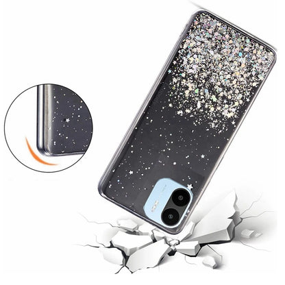 Soft Full Cover For redmi A1 redmiA1 Back cover CAPA Bling Glitter Phone Case For xiaomi redmi A1 A 1 1A