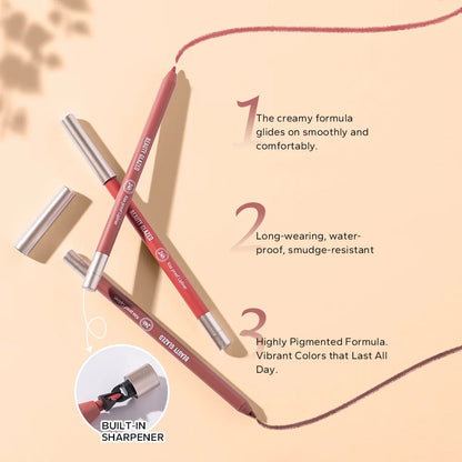 BEAUTYGLAZED 10 colors matte lip glazes do not fade easily non-stick cup lasts 24 hours for a glazed nude lipstick pen