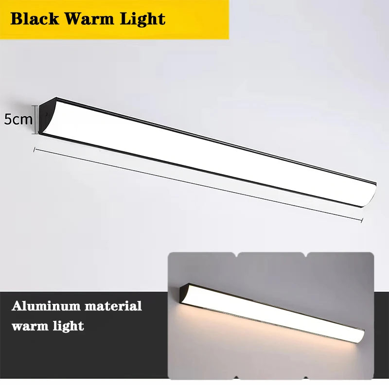 2/1 PCS Led Waterproof Wall Lamp IP65 Outdoor Long Strip Light APP/Remote Control Garden Decoration External Wall Lamps 85V-265V