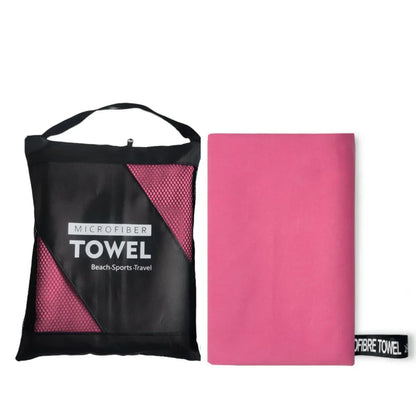 Quick-Dry Microfiber Towel - Ultra Absorbent, Compact & Sandproof for Gym, Beach, Travel & Swimming, Lightweight Sports Towel