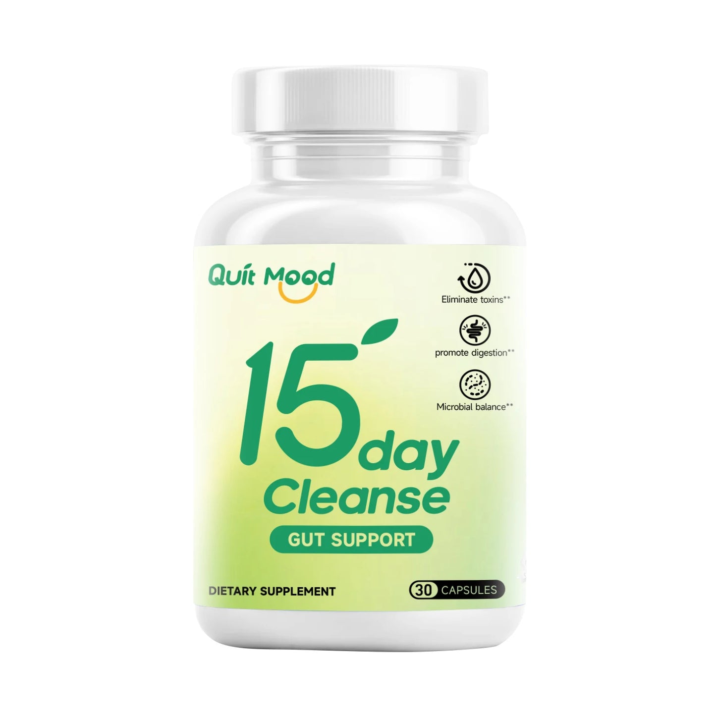 15 day cleanse gut detox 30 capsules Healthcare Dietary Edible Supplement Fitness