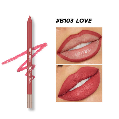 BEAUTYGLAZED 10 colors matte lip glazes do not fade easily non-stick cup lasts 24 hours for a glazed nude lipstick pen