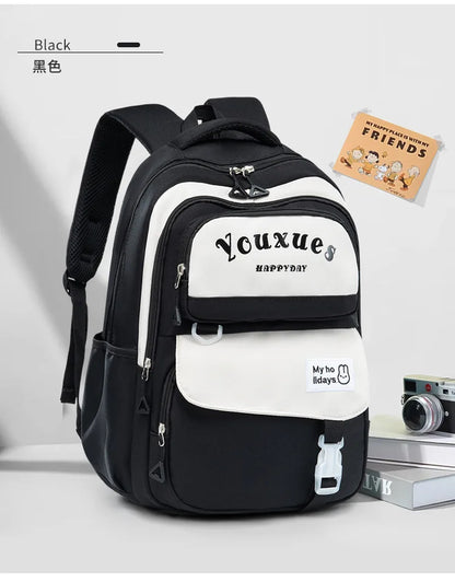 Waterproof Children School Backpack School Bags Girls Kids Schoolbag Primary Middle School Backpack Travel Student Book Bag