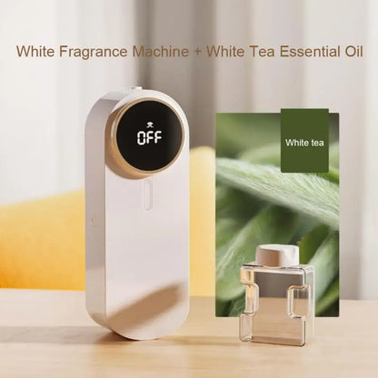 Reed Diffuser Sets USB Portable Air Purifiers Diffuser Screen Display Wall Mounted Room Fragrance Machine Essential Oil Diffuser