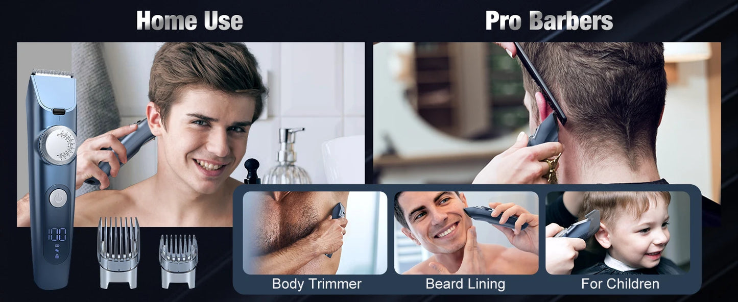 SEJOY Beard Trimmer for Men Hair Clipper for Mustache Clippers for Hair Cutting Cordless  Hair Trimmer