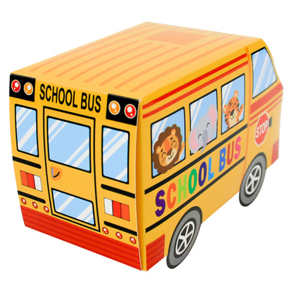 24PCS School Bus Party Treat Boxes Back to School Gift Box  for  Welcome Back to School Party Decor Supplies