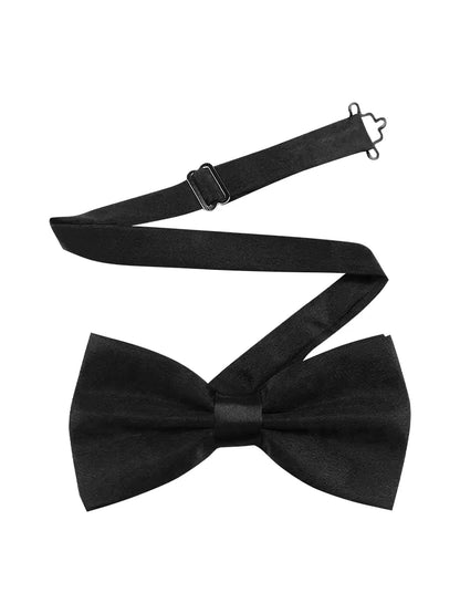 Groom Concert Polyester Gift Men Bowtie Formal Wedding For Parties Pre Tied Fashion Business Boys Adjustable Flexible