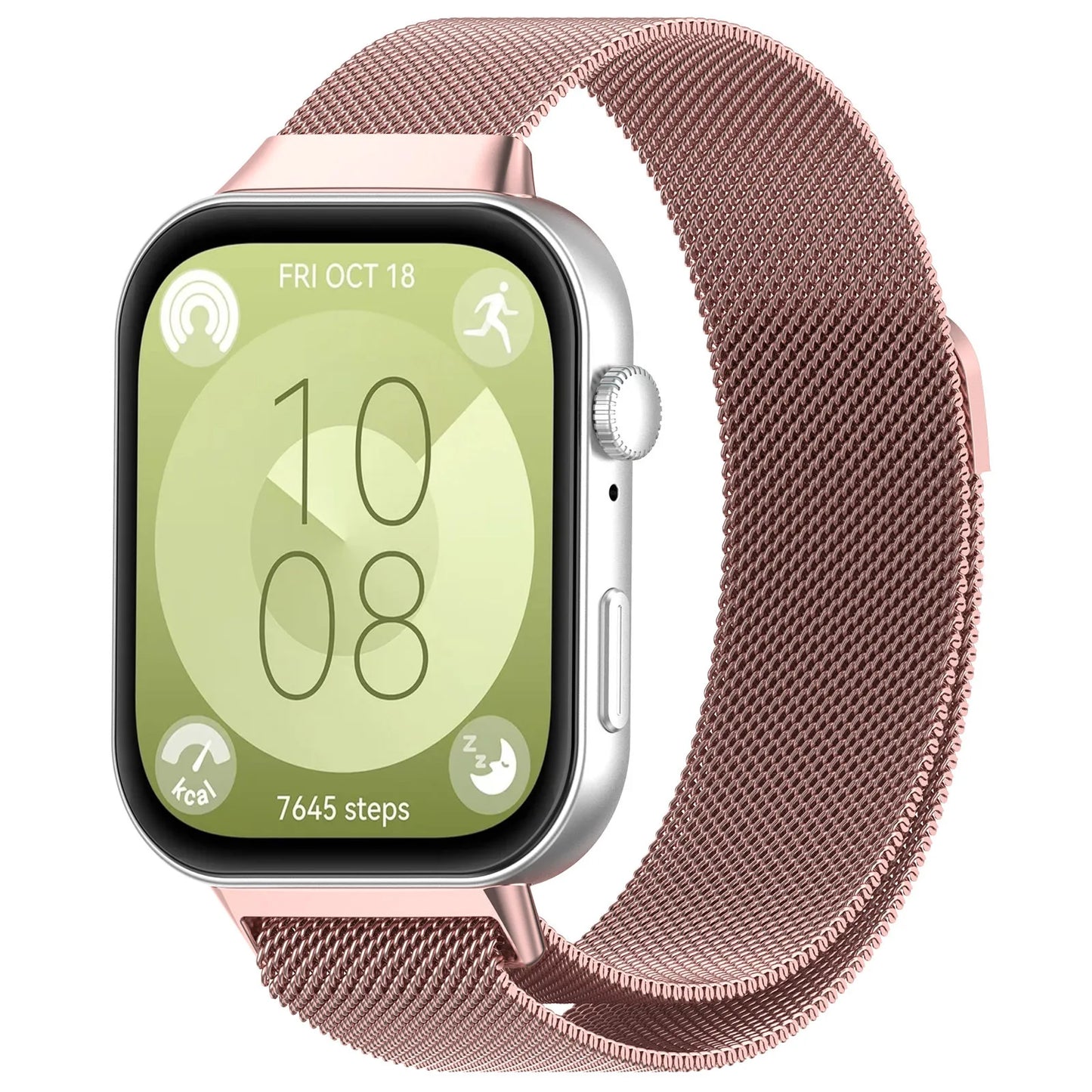 Milanese Loop Strap For Huawei Watch Fit 3 4 4Pro Magnetic Statinless Steel Band Metal Bracelet For Huawei Fit4 4Pro Fit3 Correa