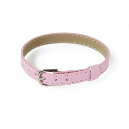 5Pcs Doll Waist Belts PU Leather Super Mini Waistband Candy Color DIY Handmade Belt For 1/3 1/6 Bjd Doll Clothes Accessories