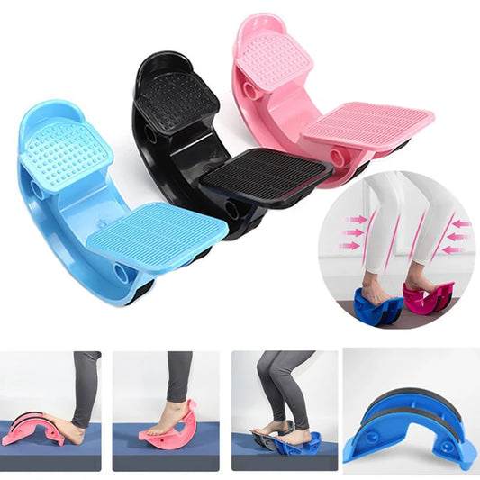 Foot Stretcher Rocker Ankle Stretch Stretching Calf Muscle Yoga Fitness Exercise Massage Auxiliary Board Home Fitness Equipment