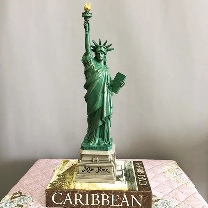 ERMAKOVA Statue of Liberty Model Desk Accessories Collectibles Travel Souvenirs New York Office Home Interior Room Decoration
