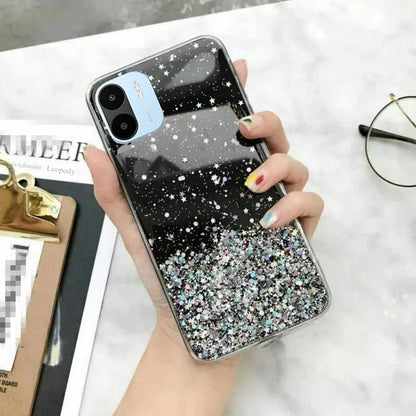 Soft Full Cover For redmi A1 redmiA1 Back cover CAPA Bling Glitter Phone Case For xiaomi redmi A1 A 1 1A