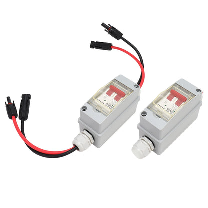 Home Circuit Breaker Circuit Breaker Circuit Breaker MCB 2P DC 500V 32A Disconnect Switch with IP65 Waterproof Distribution Box