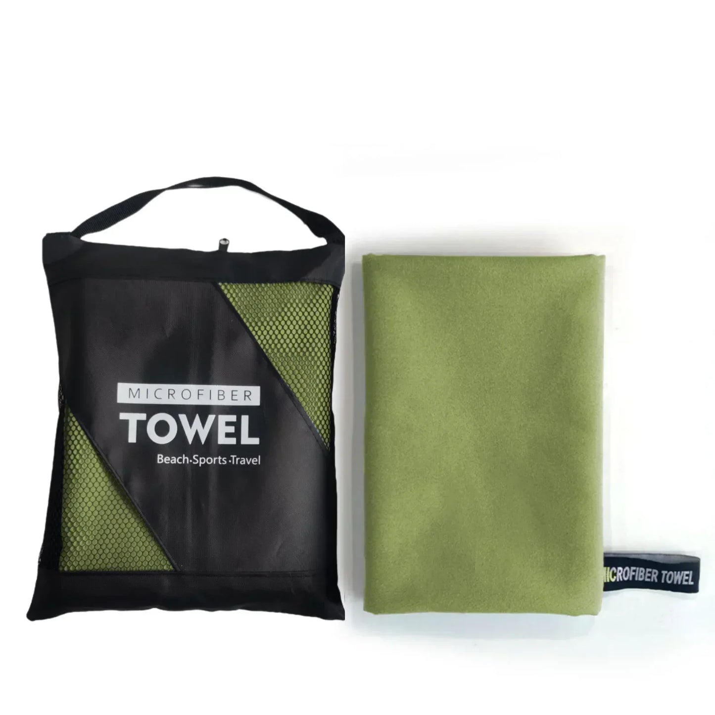 Quick-Dry Microfiber Towel - Ultra Absorbent, Compact & Sandproof for Gym, Beach, Travel & Swimming, Lightweight Sports Towel