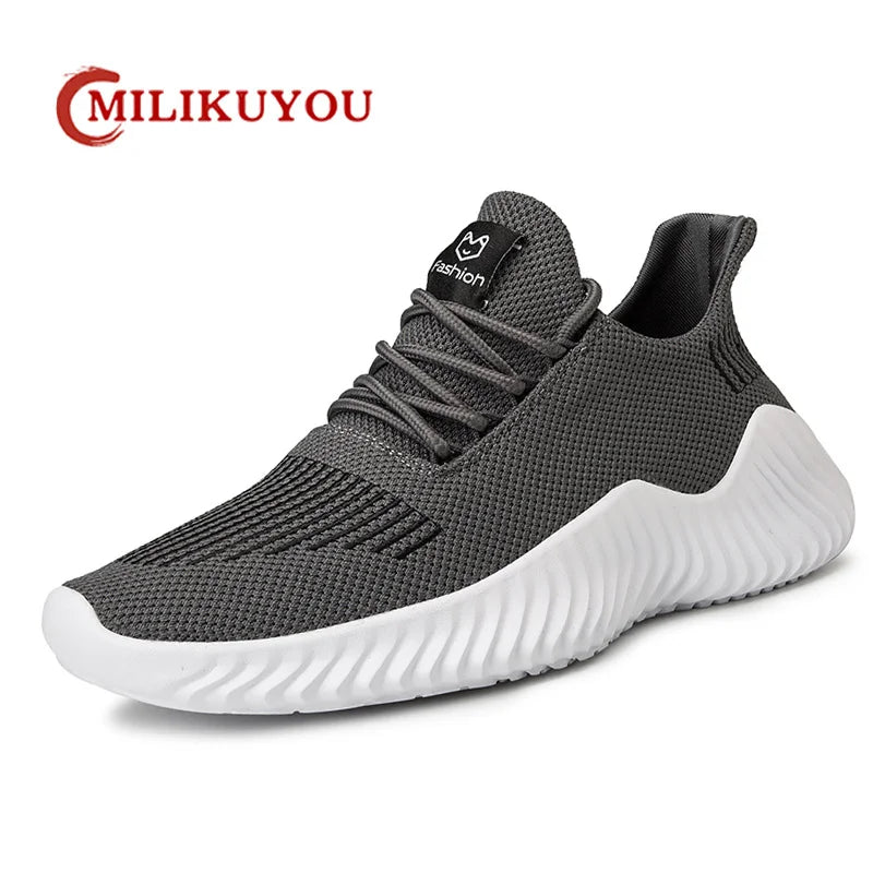 Fashion Men Shoes Sneakers White Mens Sneakers Outdoor Breathable Men Casual Shoe Big Size 2022 Summer Lightweigh Man Tenis Shoe