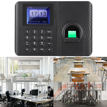 Biometric Fingerprint Time Attendance Recorder Recognition Device Access Control Time Attendance Fingerprint Time Attendance