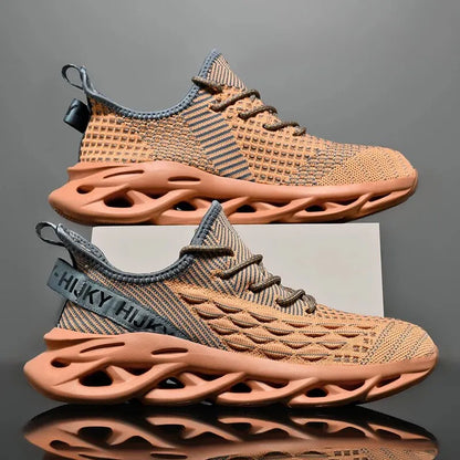 2023 Lexsan Shoes Men Running Sneakers Male Tenis Luxury Designer Mesh Breathable Casual Fashion Blade Cushioning for Men