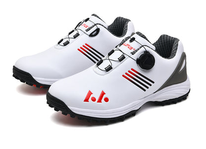 LEFUS Breathable & Comfortable Men's Golf Shoes - Non-Slip, Rotating Buckle Closure for All Seasons