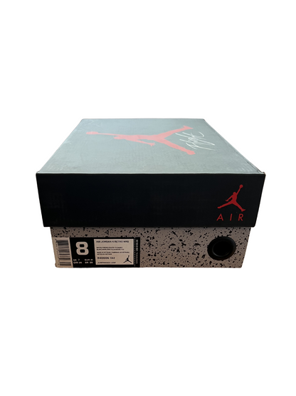 Air Jordan 4 Retro NRG Men's White Leather Shoes